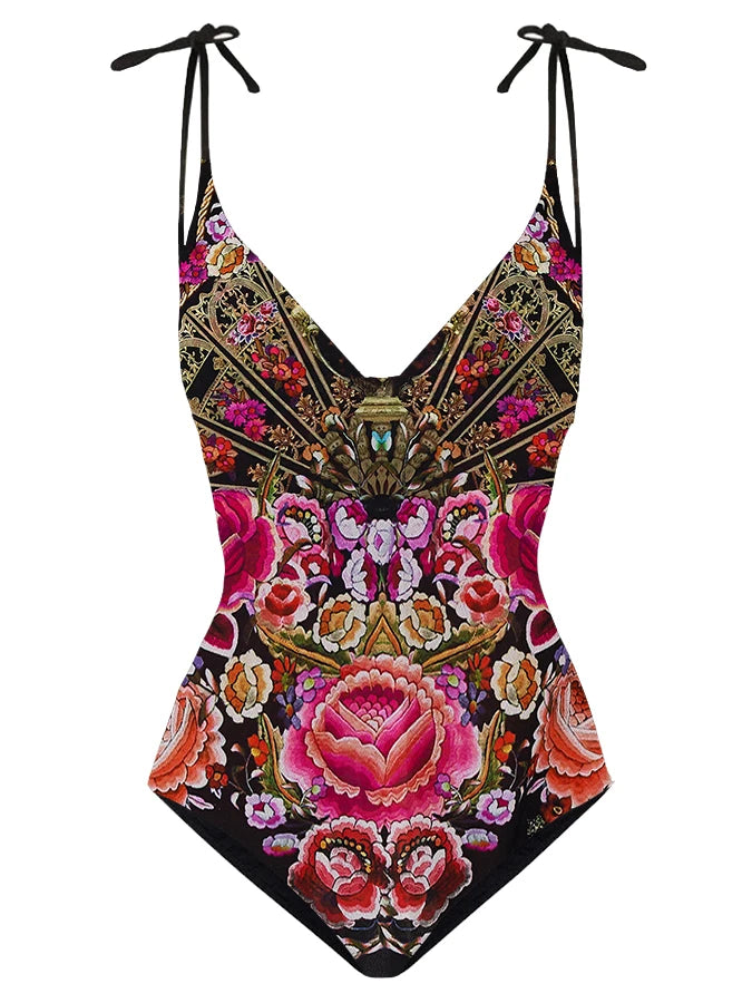 Maillot de Bain Vintage Deux Piece
