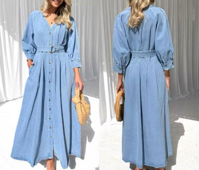 ☀️ Look d'été rétro : robe légère, bandana et accessoires