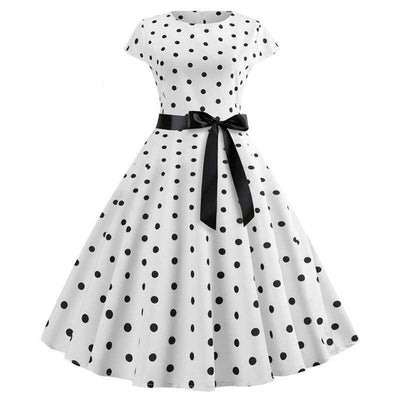 Robe Féminine Chic Des Années 50 - Madame Pin Up