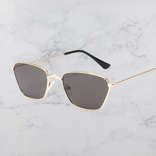 Lunette de best sale soleil rectangulaire vintage