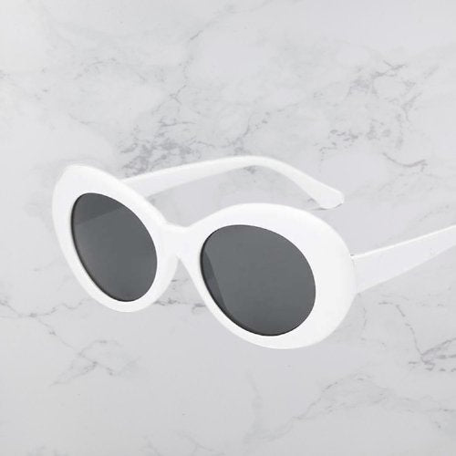 BOUBONI Lunettes De Soleil Rondes Hippie Années 70 - 1 à 3 Paires Avec Chiffon