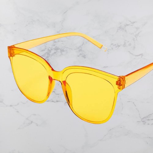 Lunette jaune vintage shop