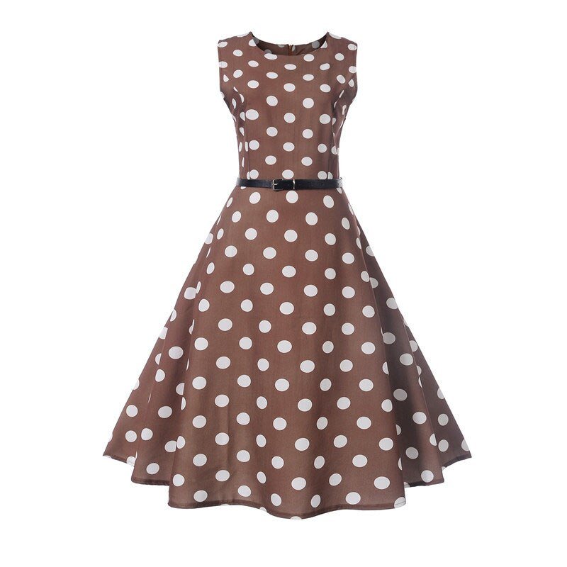 Robe A Pois Annee 60