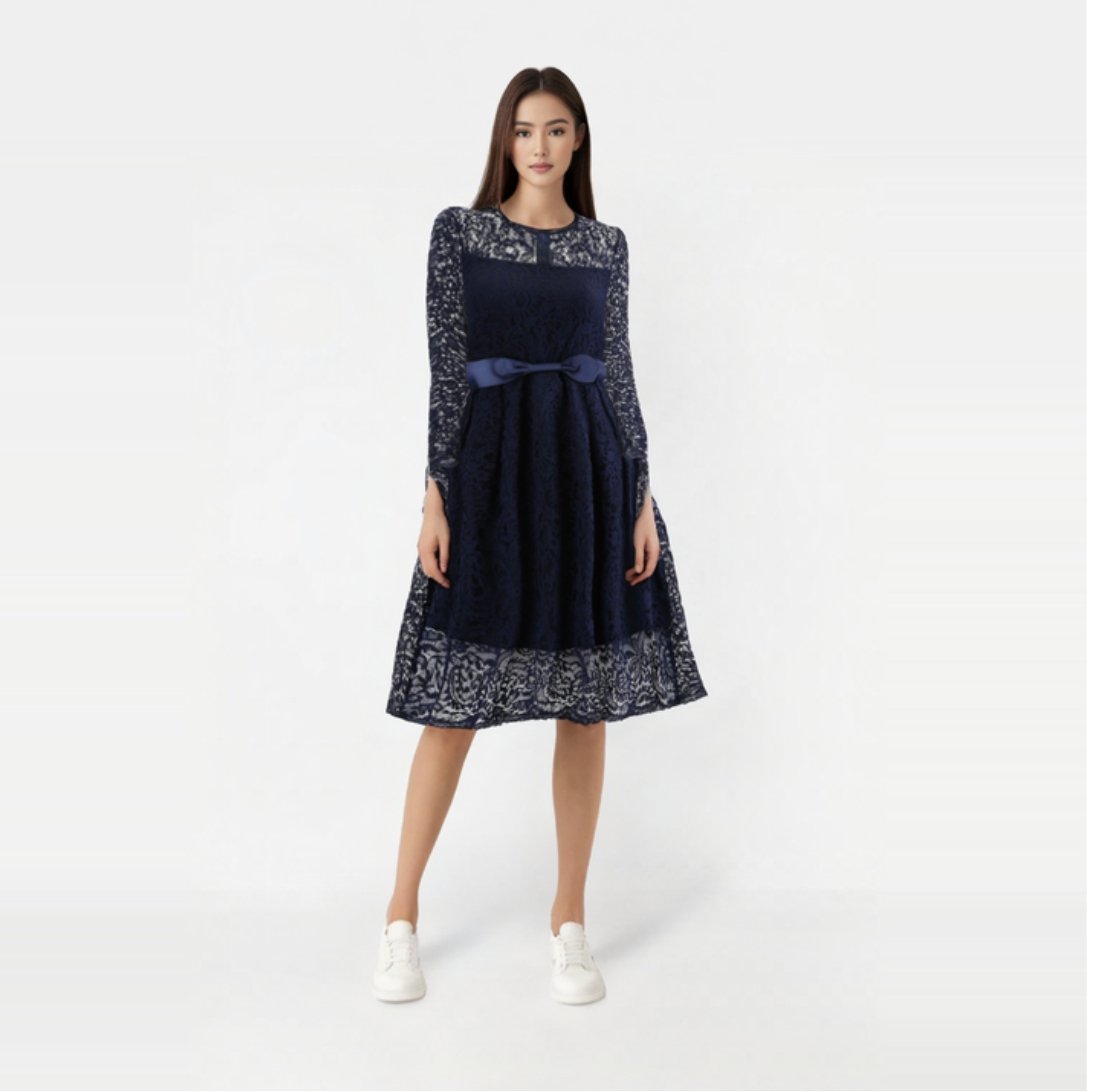 Robe année 50 manche longue discount