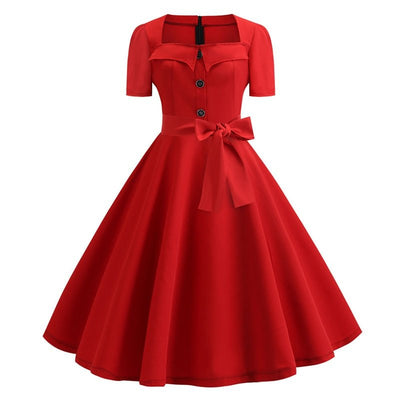 Robe Année 50 Moderne - Madame Pin Up