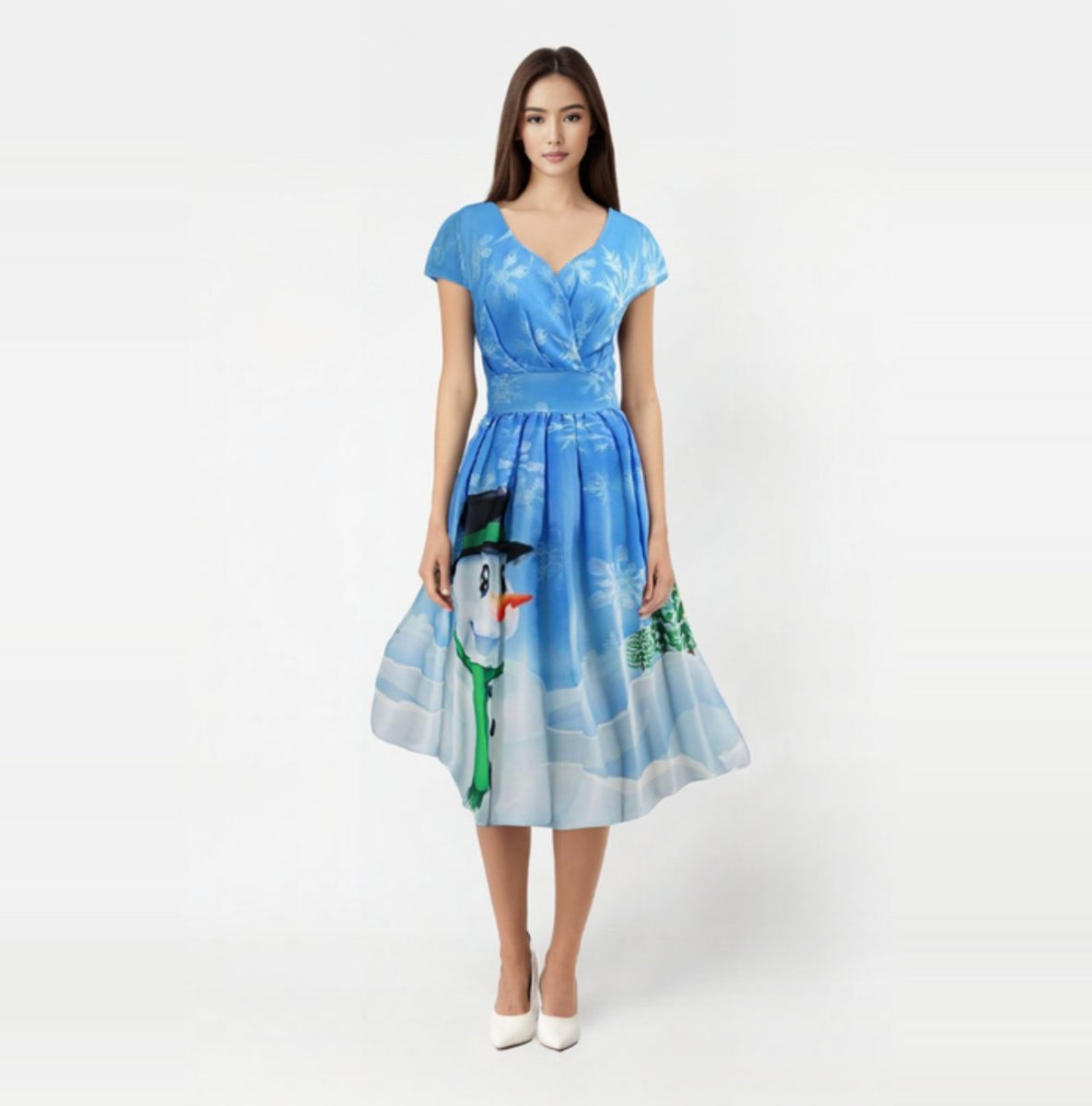 Robe bonhomme de neige cheap