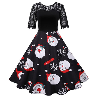 Robe De Mère Noël - Madame Pin Up