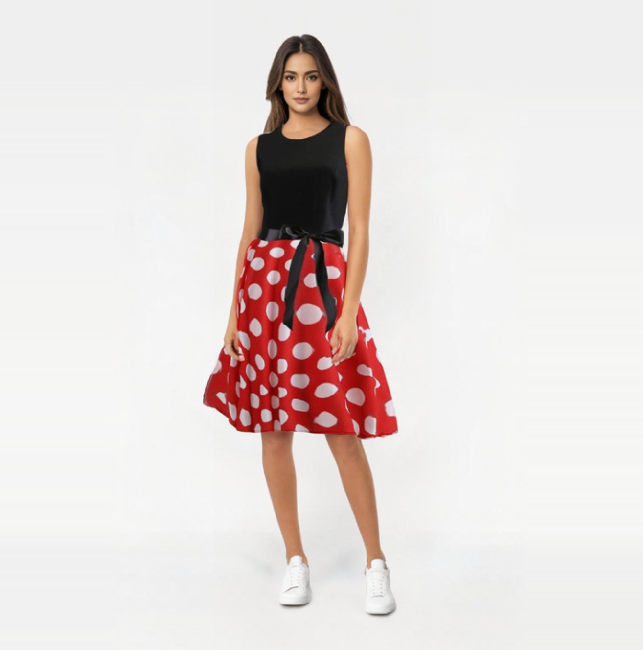 Jupe Taille Haute Imprimee Pour Femme - Jupe Plissee Retro Boheme Jupe Taille Haute Imprimee Pour Femme - Jupe Plissee Retro Boheme