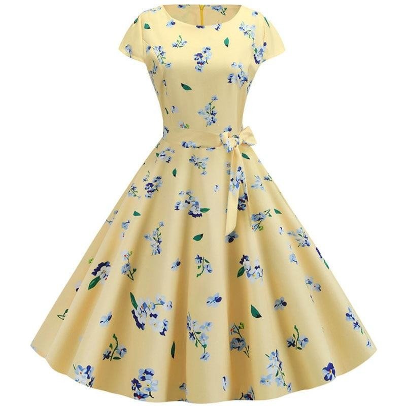 Robe Guinguette Annee 50