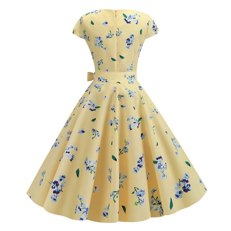 Robe guinguette top année 50