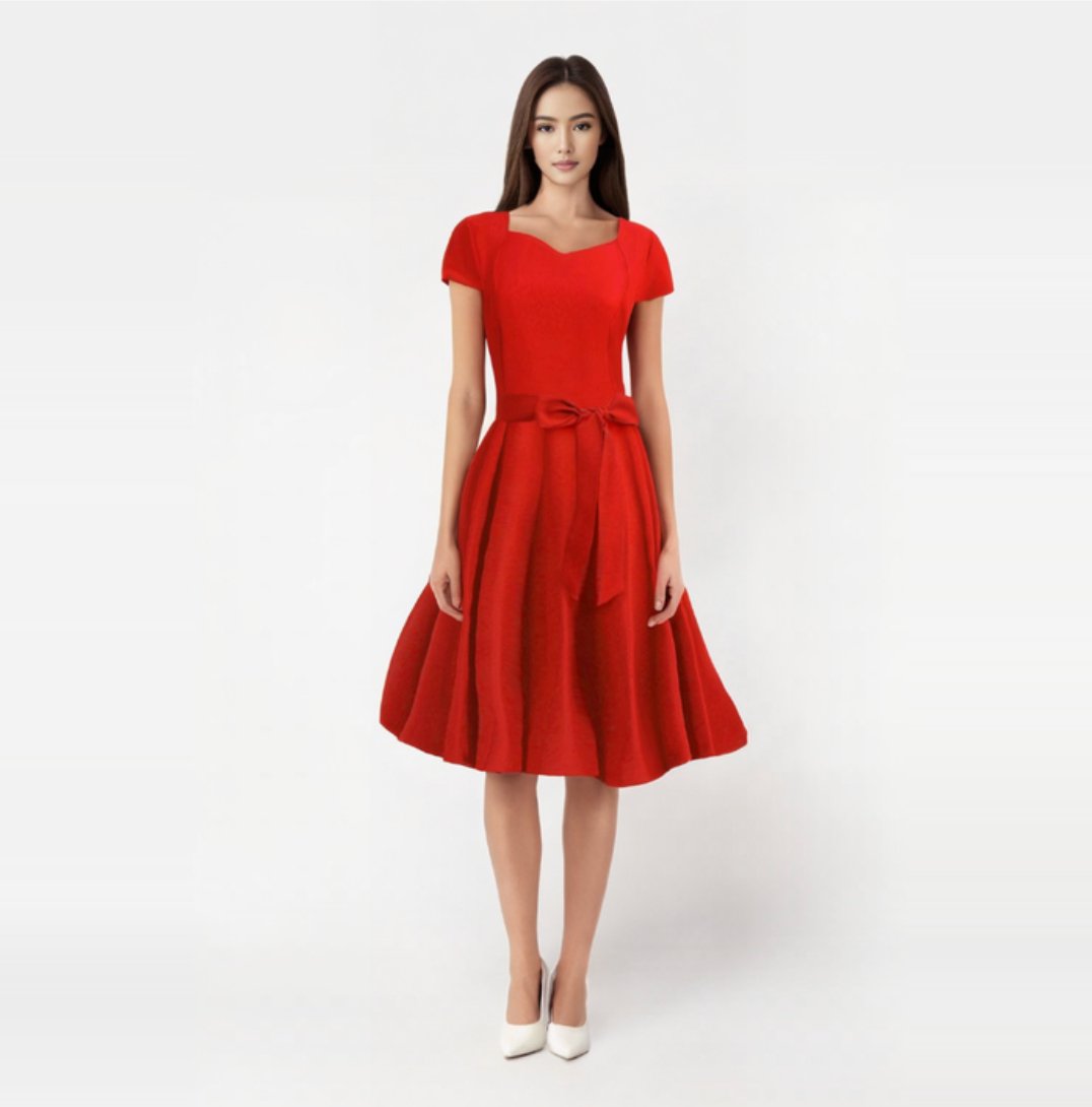 Robe longue année 50 deals