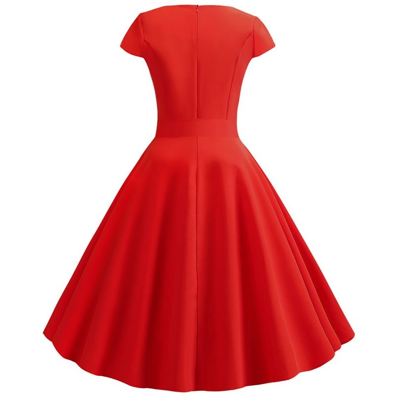 Robe longue année 50 hot sale