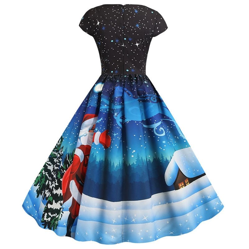 Robe noel vintage cheap