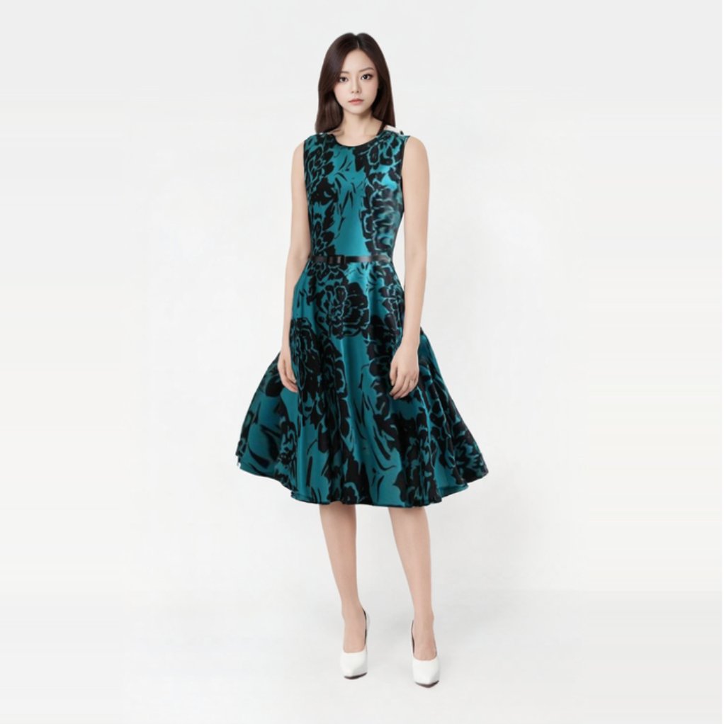 Robe Rockabilly Soiree Originale Madame Pin Up