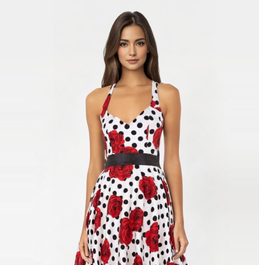 Robe Sexy Annee 50 Femme Madame Pin Up