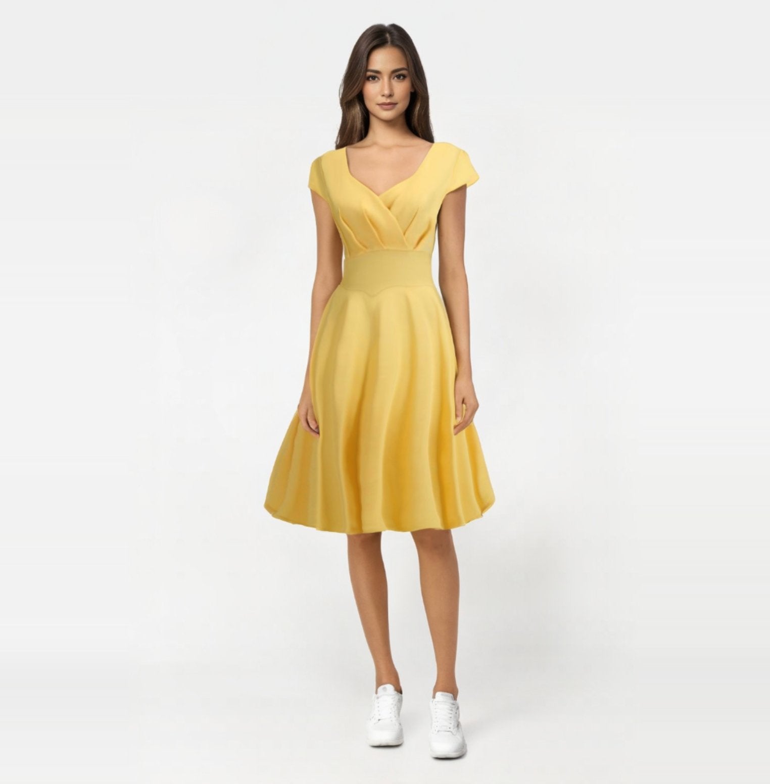 Robe vintage hotsell jaune