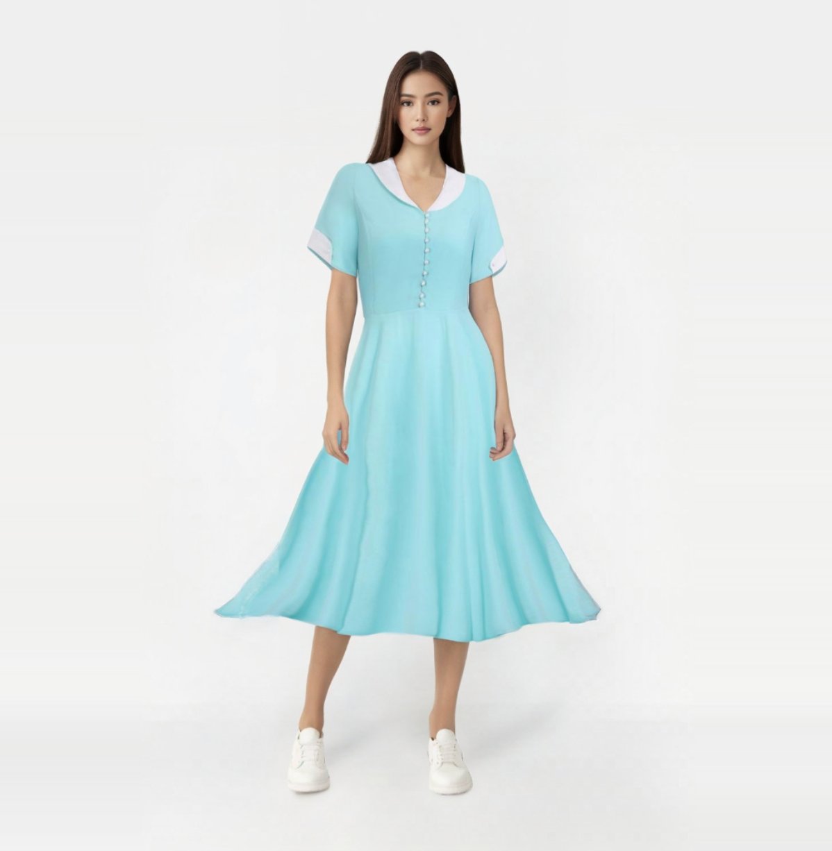 Robe Vintage Pin Up Année 50 Chic Madame Pin Up